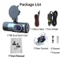 3.16-Inch High-Definition Screen Three Recording 4K Ultra-Clear Wifi Connection GPS Triple Channel Recording Driving Recorder