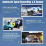 2Inch IPS Screen Dash Camera 4 Channel 1080P HD Driving Recorder Loop Recording G-Sensor Wide Angle Coverage