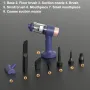 LT-138CG Dual-Use 7000pa Cordless Car Vacuum Cleaner Blow and Suction Mini Powerful Portable Dust Collection For Household Small Car Home