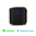 Wireless Carplay Android Auto Adapter, Wireless 2 In 1 Dongle Convert Wired Android Auto/Carplay To Wireless