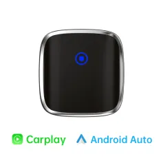 Wireless Carplay Android Auto Adapter, Wireless 2 In 1 Dongle Convert Wired Android Auto/Carplay To Wireless