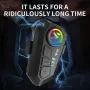 Coralme Y10 Motorcycle Helmet Bluetooth Headset Wireless Headset AI Voice Assistant Motorcycle Helmet Headset Split Installation Bluetooth Headset