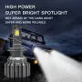 Infitary LED Car Truck Headlights Bulbs 130W 5600LM 12V 24V H7 H4 On Auto Lamps Super Bright Light
