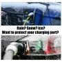 EV Car Charger Cover Port Protective Waterproof Electric Protective Cover For Tesla Model 3/Y Highland