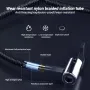 12V 140PSI 6000mAh Wireless Mini Car Tyre Electric Portable Air Pump Digital Tire Inflator Pressure Measurement / Emergency Light / Phone power bank
