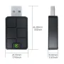 Babaolong 2-in-1 Wired To Wireless Carplay Adapter Android Auto Adapter Plug Car Machine Interconnection Converter