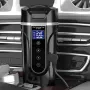 450ml 12V 24V Car Electric Kettle Cup Stainless Steel Smart Temperature Control Display Portable Travel Mug Fast Heating Adjustable Thermos Boiling Tea Brewing Warm Milk