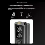 Multi-Function 120Psi Cordless Handheld Air Pump Portable Tire Inflator For Car Bicycle Motorcycle Tires Ball USB Charging With LCD Display Pressure Gauge