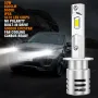 SEALIGHT X5 H1 2PCS Car LED Headlight Bulbs 6000LM LED Front Headlamps Hi Low Beam 6500K Super Bright Light 3570 LED Chips