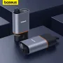 Baseus 3 in 1 Car Safety Hammer U-shaped Emergency Auto Escape Seat Belt Cutter Window Class Break with SOS LED Lamp