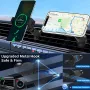 15W Wireless Car Air Outlet Fast Charging Charger Car Phone Mount Charger for iOS devices 8 to 16 series for Samsung Galaxy