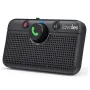 Handsfree Bluetooth Car Kit for Cell Phone, Wireless Bluetooth Speaker for Car, AUTO Power ON Support Siri Google Voice Assistant Hands Free Phone Speakerphone with Visor Clip