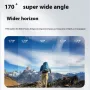 AUSEK 5K Action Camera Sports Camera Waterproof HD Single Screen WIFI Outdoor Cycling Anti-Shake Sports Camera 2 Inches