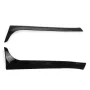 2Pcs Car Black Gloss Black Rear Window Side Spoiler Wing Canards Splitter For VW Golf 6 MK6 2008-2013