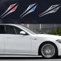 2pcs 3D Leaf Side Emblem Sticker Metal Alloy Car Stickers Side Emblem Badge Universal