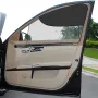 Double Layer Car Window Sunshade UV Protection Mesh Magnetic Install Black Side Glass Cover Heat Block Vision Enhancement Universal
