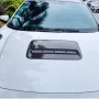 Car Tuning Hood Universal Car Air Flow Intake Hood Scoop Vent Bonnet Decorative Air Flow Intake Cover Automotive Exterior Styling Accessories