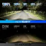 NOVSIGHT A500-T2 160W High Power 2PCS 33,000LM DC9-32V Car LED Headlights 6500K Cool White IP68 Waterproof