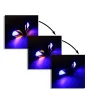 Pair 12V Diamond Shaped Dual Lights LED Motorcycle Turn Warning Waterproof Daytime Running Lamp