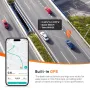 70mai A510 Dual Dash Cam 1944P Front Camera 1080P Rear Camera HDR GPS ADAS 4G Connectivity Car DVR 24H Parking Support GPS