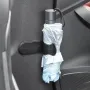 Car Umbrella Holder Multipurpose Bathroom Interior Storage Organizer Shelf Umbrella Fixed Hook Adhesive Home Bathroom Storage Rack