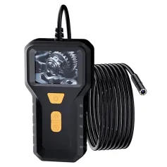 2m / 5m / 10m kézi autós detektor ipari endoszkóp kamera 8 mm-es szonda 2 hüvelykes HD képernyő 1920 x 1080P csővezeték vízálló hordozható