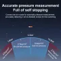 60W Handheld Portable Air Pump With Intelligent Digital Display Stop When Full Spiral Pressure Gathering Rapid Inflation With LED Lighting