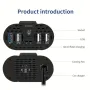 500W Peak Car Power Inverter DC 12V to AC 110V LCD Display Dual AC Outlets 4 USB Car Charger for Car Home Laptop Truck