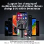 High Speed Car Charger 2 in 1 Retractable USB Cable PD 30W with 3 Ports for Efficient Phone Charging