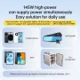 145W Car Charger Dual USB Ports Type C PD Fast Charge Adapter For Xiaomi Huawei Phone Charger Car Socket