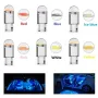 50 X T10 Car Width Light Bulbs Crystal Transparent Integrated LED Small Car Lights Cob High Brightness License Plate Lights Reading Lights