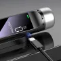 High Definition LCD Display Car Breathalyzer Test Instrument Blow Out Window Breaker Number Plate Vehicle Mounted Charging