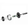 5V USB Air Outlet Car Fan 3 Speed Adjustment Cooling Colorful Light 360° Rotation Multi-function Mini Cooler