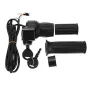 DC 12V-84V Throttle Twist Handlebar LCD Digital Meter W/ Keys For Electric Motorcycle Scooter 