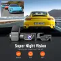 AZDOME M301 Ultra HD WiFi Dash Cam 2K+720P 2 Channel Dual Dash Cam With WiFi GPS Smart Voice Control Front & Rear Dual Lenses
