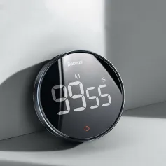 Baseus Rotator Pro Timer Digital Display Magnetic Desktop Home Hanging Time Management Timer