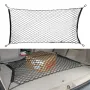 Car Trunk Cargo Net Car Styling Boot Strap Mesh Elastic Nylon Back Trunk Storage Organizer Luggage Net