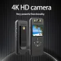 Mini WiFi Sports Camera 4K Ultra HD Night Vision Camera Fill Light Night Vision Camera Outdoor Sports Bicycle Camera Portable Motorcycle Camera
