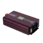 1000W Pure Sine Wave Power Inverter DC 12V 24V to AC 220V with Dual Outlets Smart Protection Aluminum Alloy Case Cooling Fan High Efficiency 90% for RV Solar Camping Car Truck