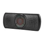 Car Bluetooth Speaker for Cell Phone Portable Bluetooth Handsfree Kit Wireless in Car Speakerphone Music Player with Visor Clip Supports Siri Google Assistant TF Card Playback