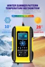 7-Stage Fully Automatic Smart Battery Charger For 12V/24V 6-180AH Start-Stop/Lead-acid Battery