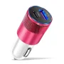 3.1A USB Car Charger Type C Fast Charging Phone Adapter Dual-Port Charging For Xiaomi Huawei PD Phone Charger Adapter Socket