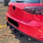 Rear Bumper Diffuser Gloss Black Side Splitters Spoiler Lip For Volkswagen/VW Golf 7 VII MK7 GTI 2013-2016 ABS 4 Fins