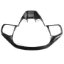 Carbon Fibre Decal Steering Wheel Trim Cover For Ford Fiesta ST MK8 2018 - 2020