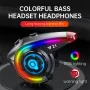 Y21 Wireless Helmet Headset AI Voice Assistant Fm Radio Powerful Bass Waterproof bluetooth 5.4 RGB Lighting Noise Reduction Long Battery Life Rider Intercom Wireless Motobike Earphone