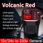 Universal Car Inverter 12V 24V To 220V Intelligent Voltage Detection Car Power Socket 200W Intelligent Charging Inverter Converter for Car Truck