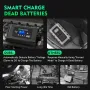HTRC Large Power 35A 12V 24V Car Battery Charger for Moto Truck Motorcycle AGM Lead Acid PB GEL LCD Display Smart Charging