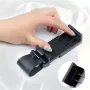 Car Steering Wheel Phone Holder Hook Mount Navigation Adjustable Mobile Phone Bracket Support for iPhone Xiaomi/Samsung Universal
