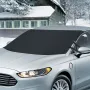600D Oxford Cloth Car Front Windshield Snow Shield Cover Waterproof Warm Windshield Ice And Snow Cover Thick Snow Cover