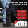 80W Cordless Car Tyre Inflator Air Compressor LCD Digital Display USB Rechargeable 3000mAh Battery for Car Motorcycle Bicycle Ball